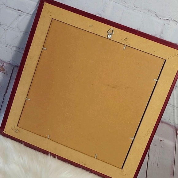 Mahogany Framed Glass English Bull Dog Pup Puppy Poker Gambling Vegas Cowboy Art - Picture 14 of 16